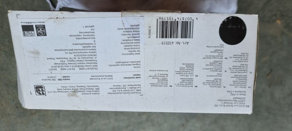 Bateria prysznicowa Lux Obi Decoline