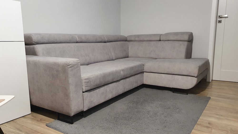 Luksusowy narożnik z funkcją spania