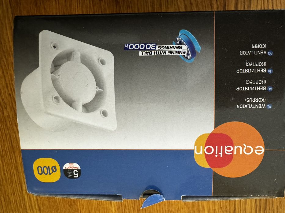 Wentylator 230V, nowy