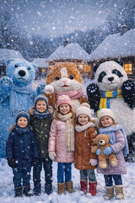 ЕКСПРЕС-ПРИВІТАННЯ Панда та Великий Білий мішка
Анім