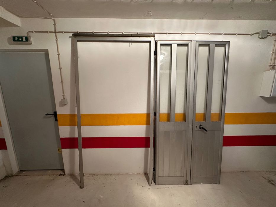 Porta dupla de Aluminio