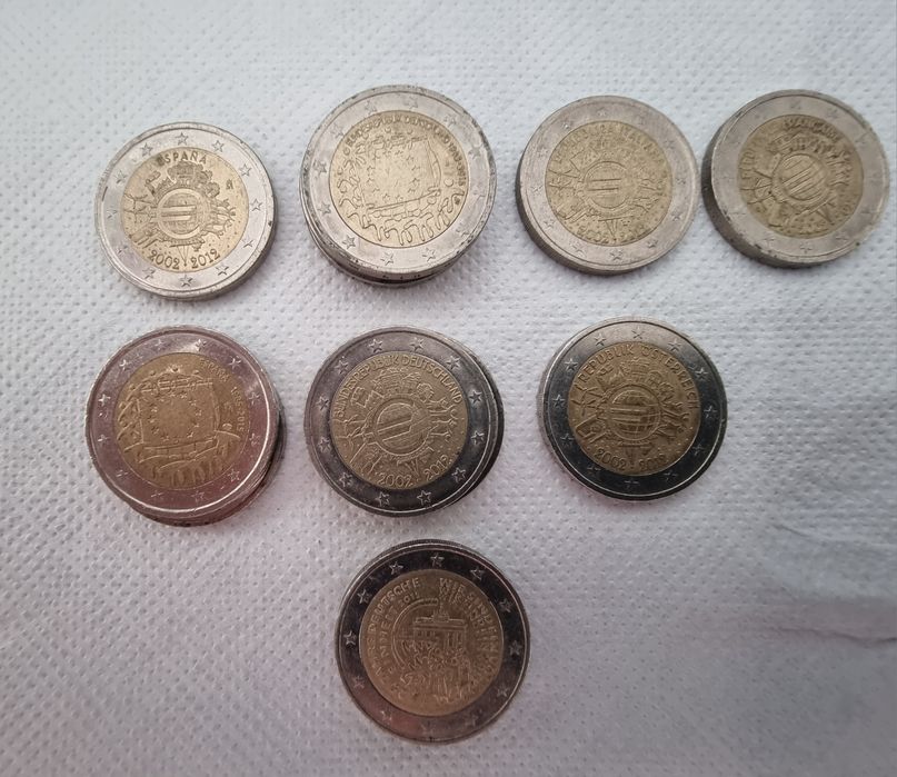 Moedas de 2€ comemorativas