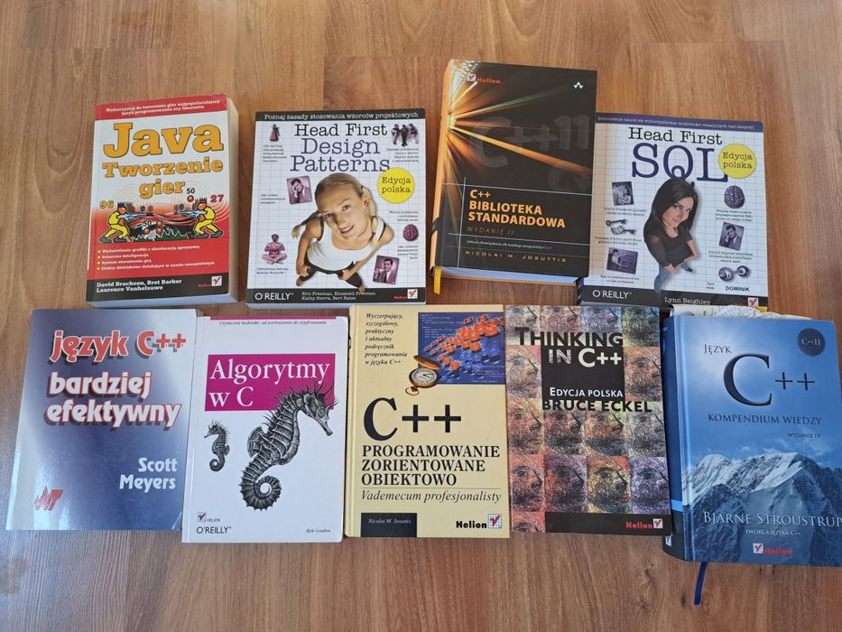 Książki dla programisty,  Java, Python,  programista