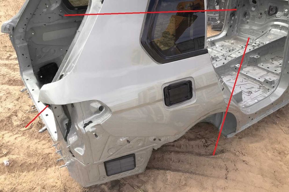 Четверть задняя левая правая BMW X7 G07 бмв х7 чверть ліва права