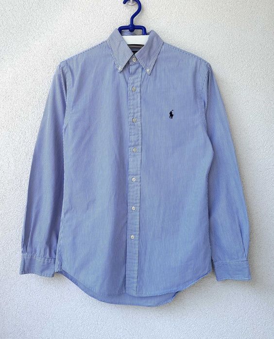 Koszula w paski POLO RALPH LAUREN SLIM Oxford męska r. S