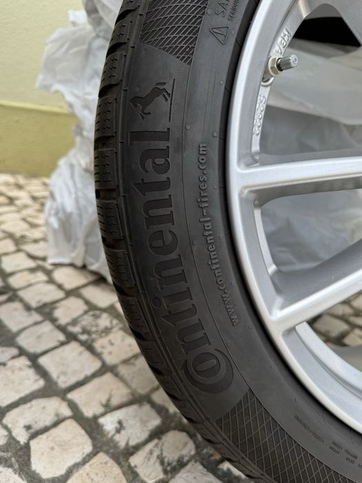 Jantes Borbet e Pneus de Inverno Continental 225/50 R18