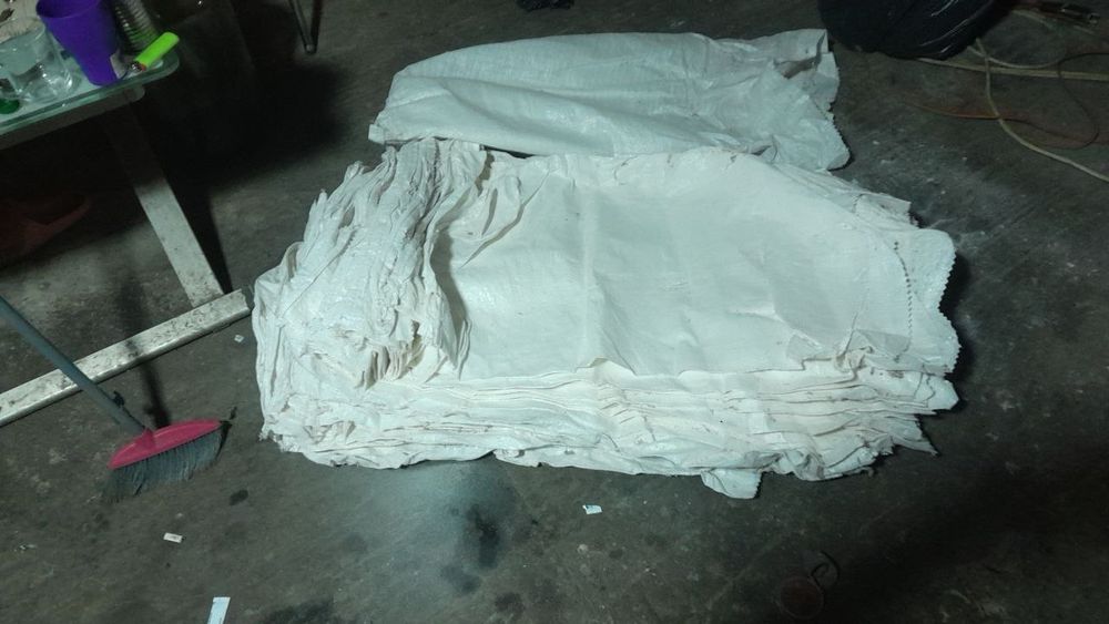 Мішки бу з під будсміття цукрові сахарні білі епіцентровські від 100шт