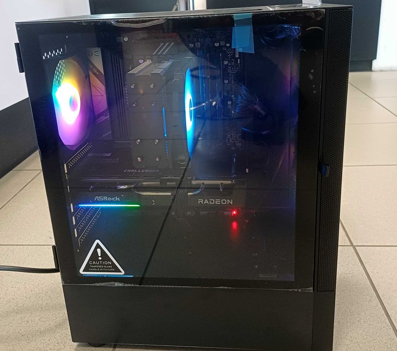 Nowy Komputer PC Gamingowy Ryzen 5 7500F / 32GB / RX9600XT 8GB / WIN11
