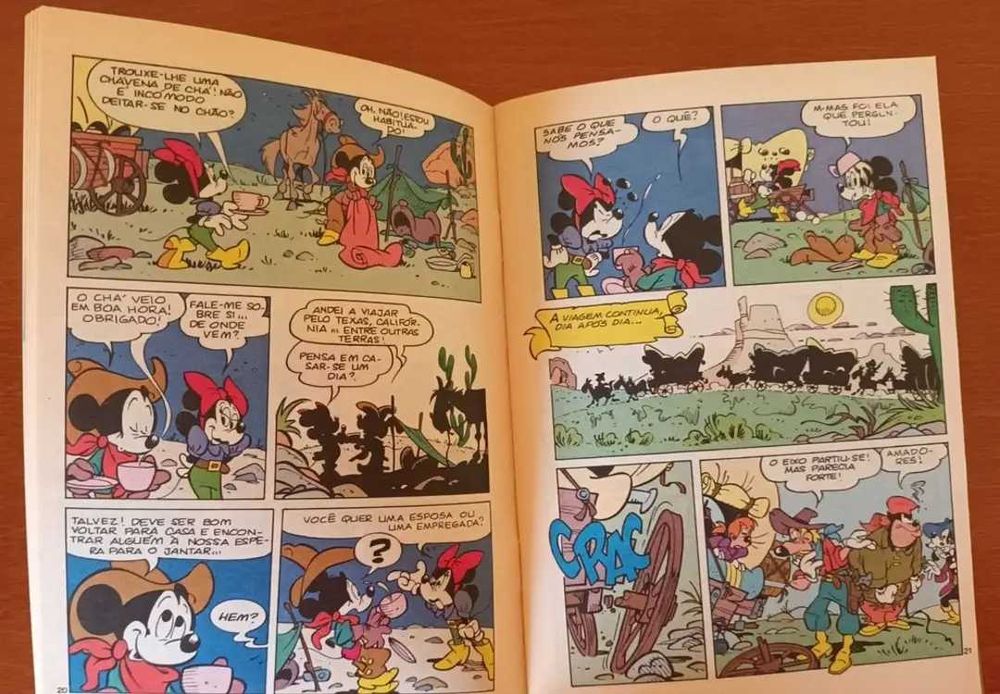 Banda desenhada Mickey 1995