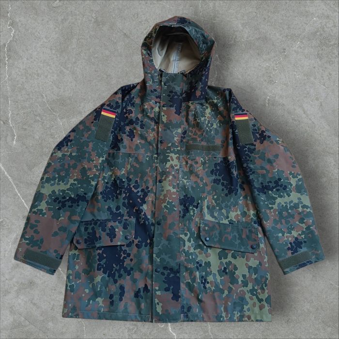 Bundeswehr Carinthia Parka Gore-Tex Tactical Flecktarn Kurtka Wojskowa