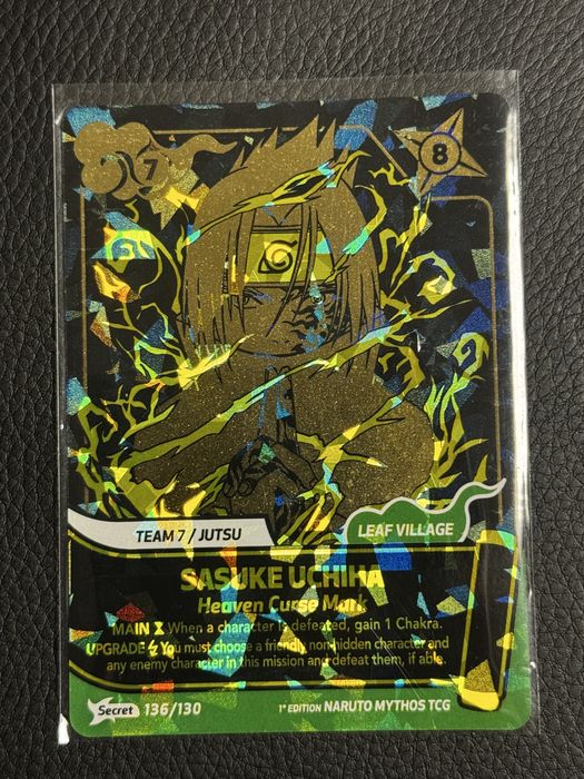 Sasuke Uchiha Secret 136/130 / Naruto mythos: 4 200 грн