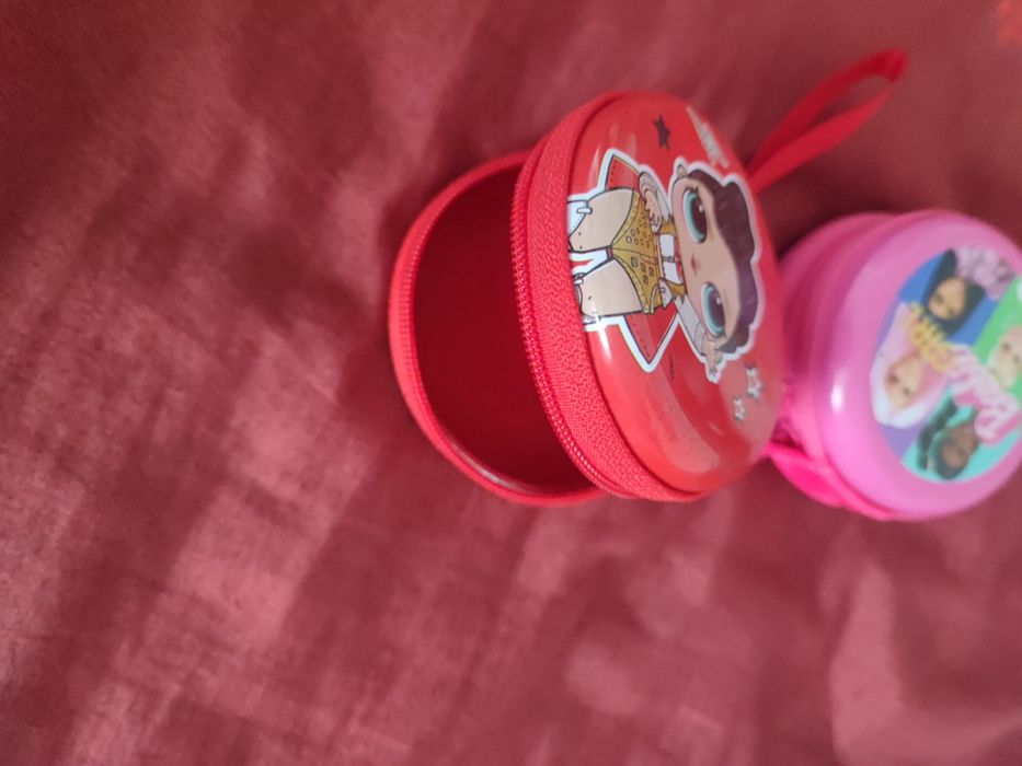 2 portfele dla dziewczynki