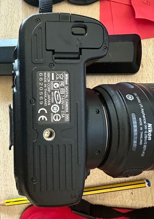 Maquina Fotográfica digital Nikon D60 (possível troca)