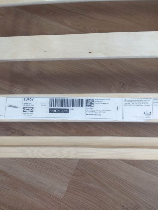 Cama de madeira 90X200