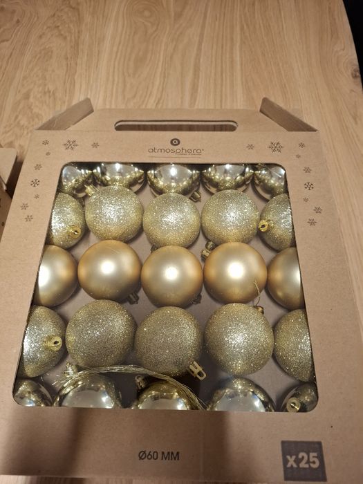 Conjunto de bolas de Natal