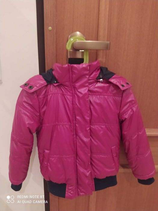 Blusão Kispo de menina rosa