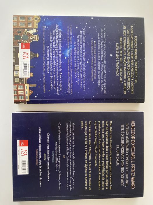 A Culpa é das estrelas e À procura de Alasca