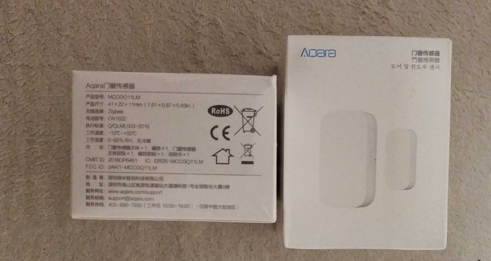 Датчик температури aqara