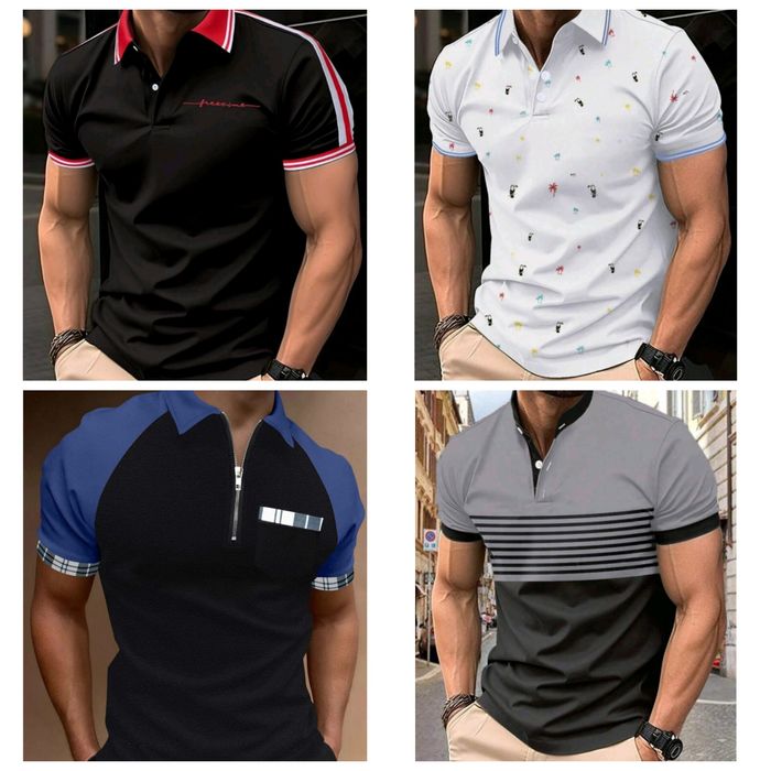 Polos de Homem - Tamanho L (Novos)