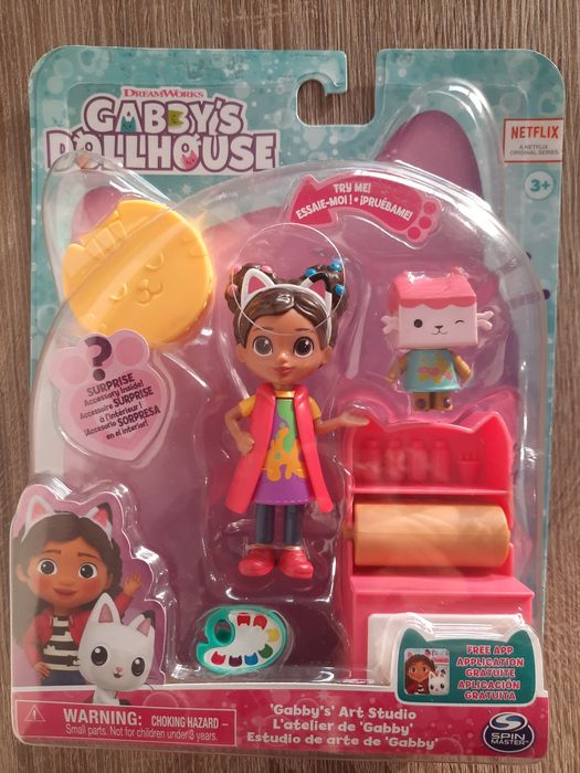 Gabby e a Casa de Bonecas e Bebé Cartão  - Novo