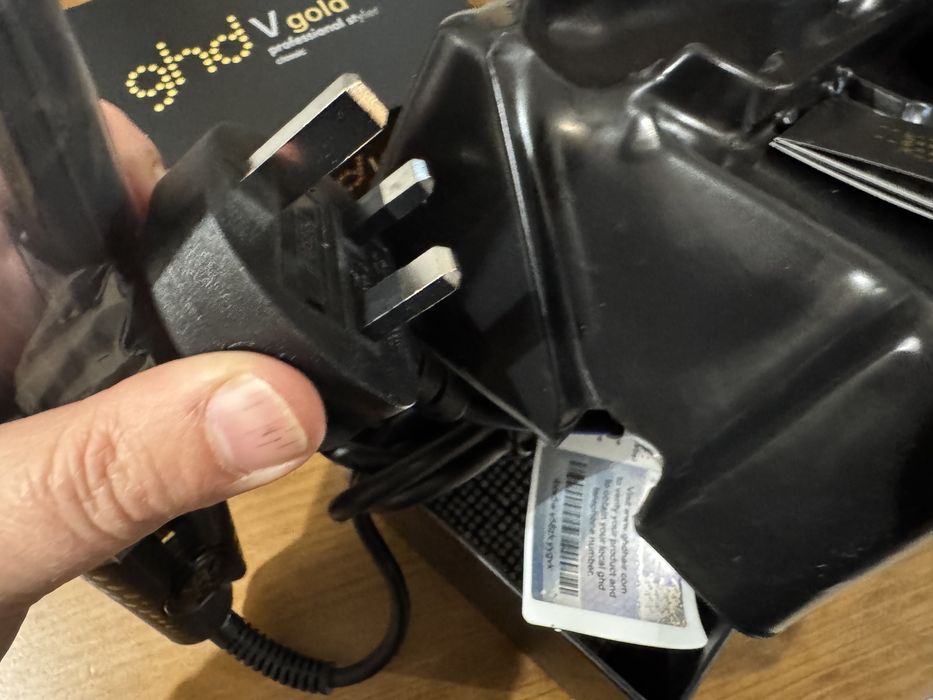 Alisador de cabelo profissional GHD V Gold - novo