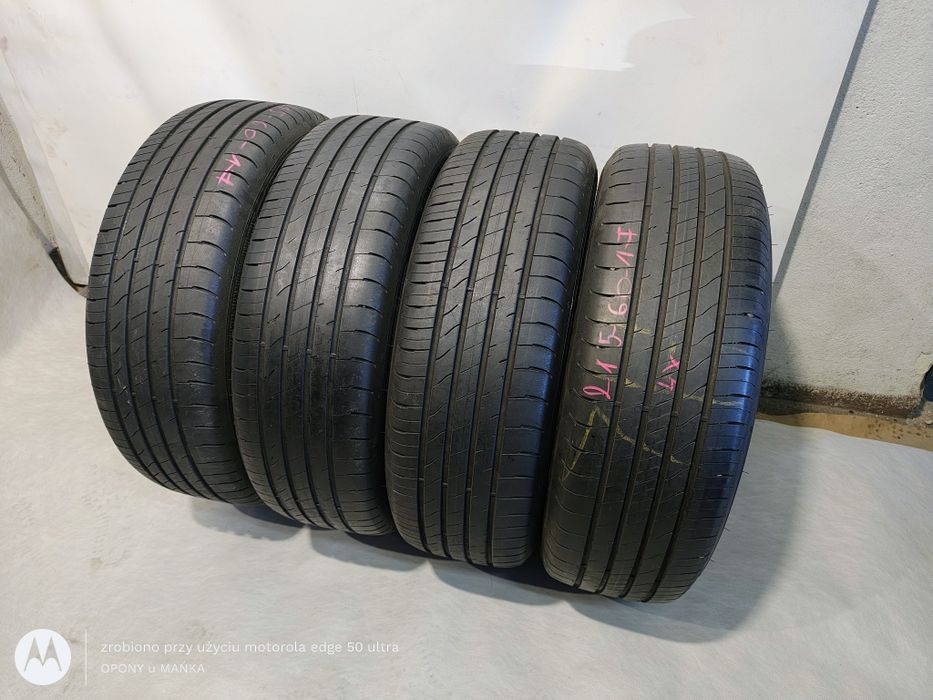 Goodyear EfficientGrip 2 SUV 215/60/17 Letnie Komplet 5.3-6.3mm DOT0324 Uzywane
