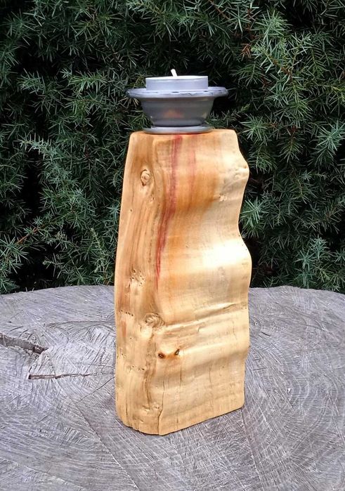 Підсвічник свічник дерево ручна робота бохо-шик еко