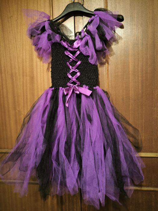 Disfarce de carnaval Bruxinha para menina 6/8