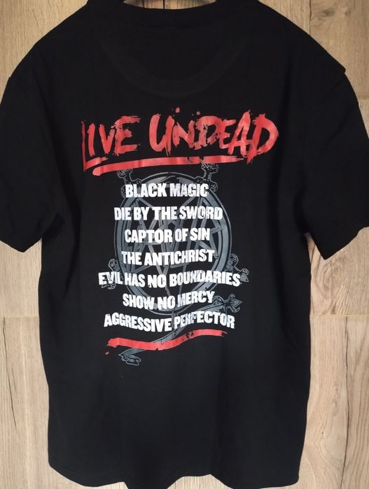 Slayer Live Undead dwustronny t-shirt XL