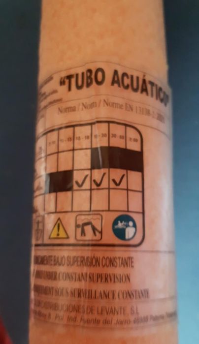 Tubo Natação - Tubo Aquático de Segurança