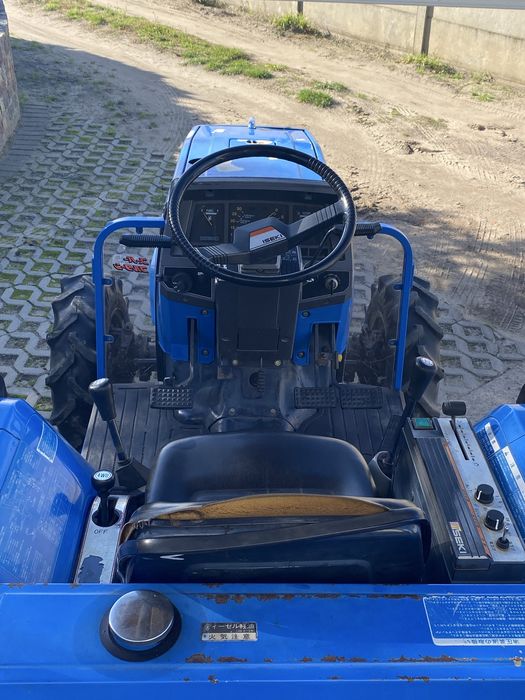 Iseki LandLeader287 z glebogryzarką  mini traktorek ciągniczek japoński