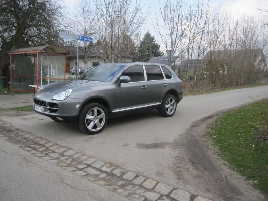 Porsche Cayenne 4,5 cm czarna idealna skóra orginalny przebieg bezwypadkowy szyberdach