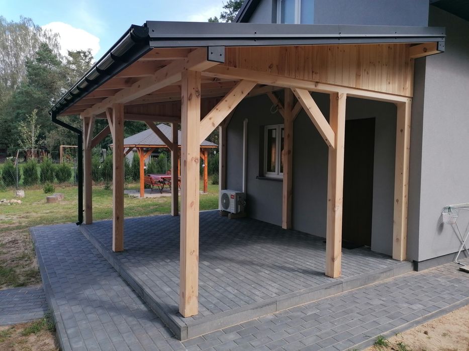 Taras zadaszenie tarasu altana