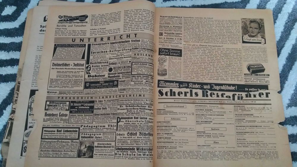 III rzesza niemiecka propaganda Die Woche marzec 1939 z kiosku Ruch