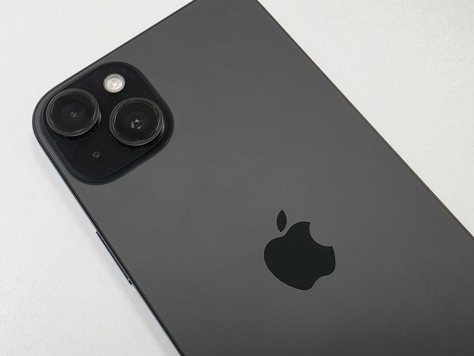 iPhone 15+ Plus 128GB Dual SIM (SIM + eSIM)/ Black/ BAT 84%/ Grade A/ + ładowarka/ GW 12 MSC