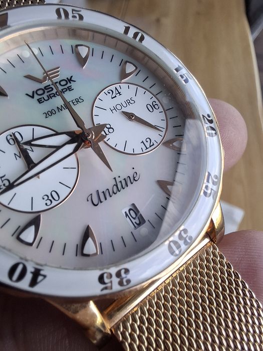 Vostok Europe Undine – komplet + 3 oryginalne paski