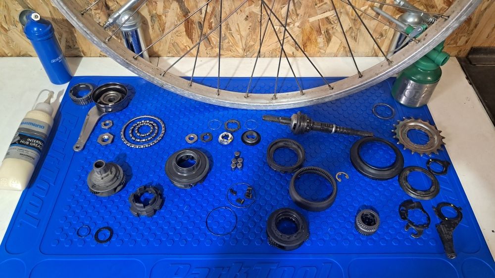 Ремонт планетарних втулок Shimano Nexus