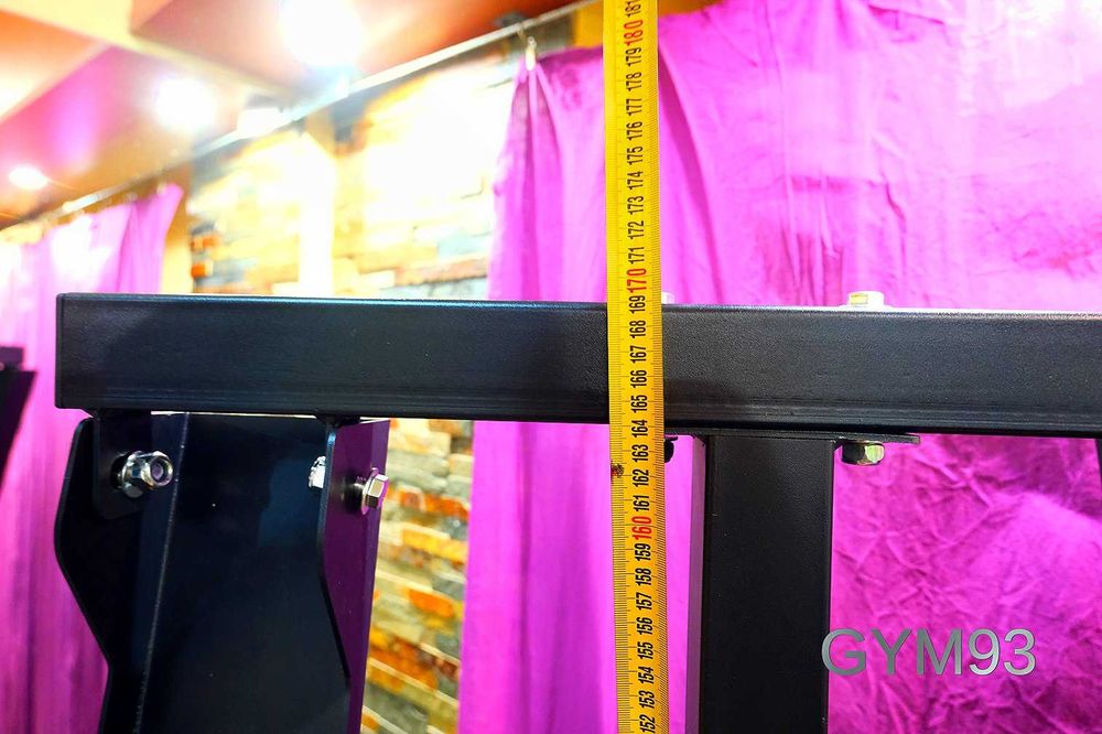 Stojak FRONTALNY na 10 par hantli 1 do 10 kg hex okrągłe chrom