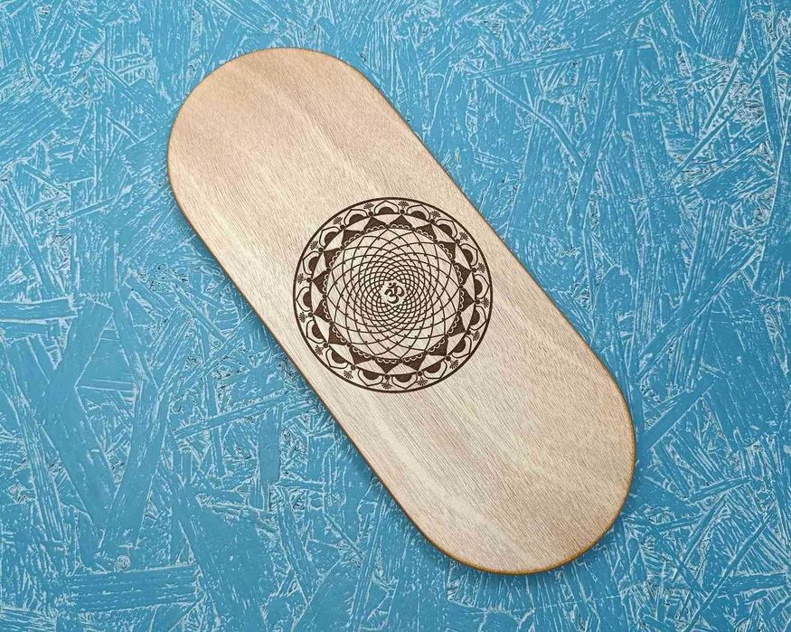 Дошка Садху з цвяхами для йоги. Цвяхостояння. 10мм.