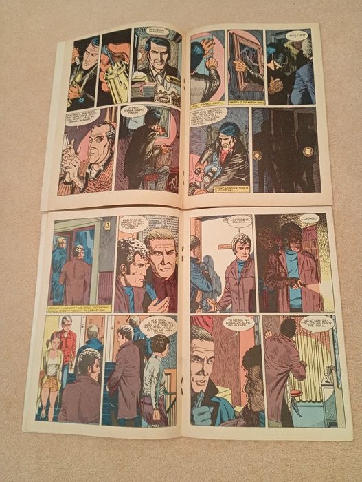 Kapitan Żbik Nocna wizyta kompletna seria 1-4. Pierwsze wydanie.