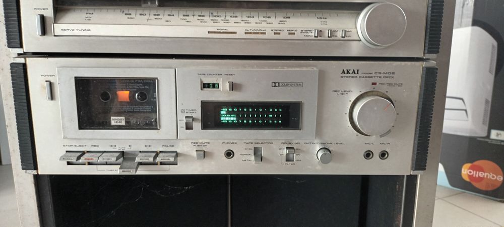 Conjunto de equipamento de som