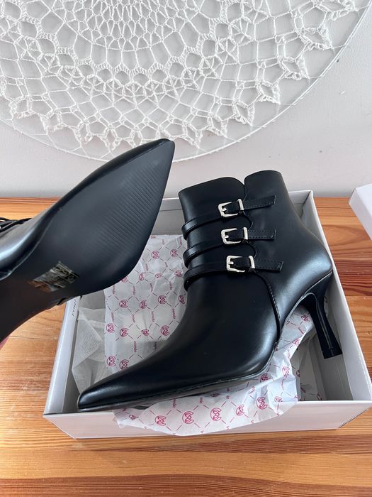 39 Sklep nowe botki damskie na szpilce 6619e