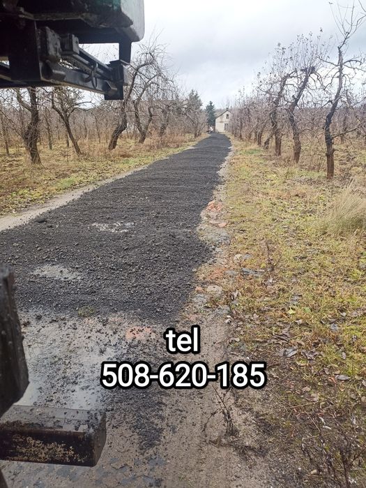 Kruszywo Szlaka Żużel Gruby Gruz Kruszony Tłuczeń Ziemia Piach Grys
