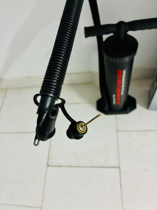 Bomba de Ar Manual Intex Double Quick III – Como Nova