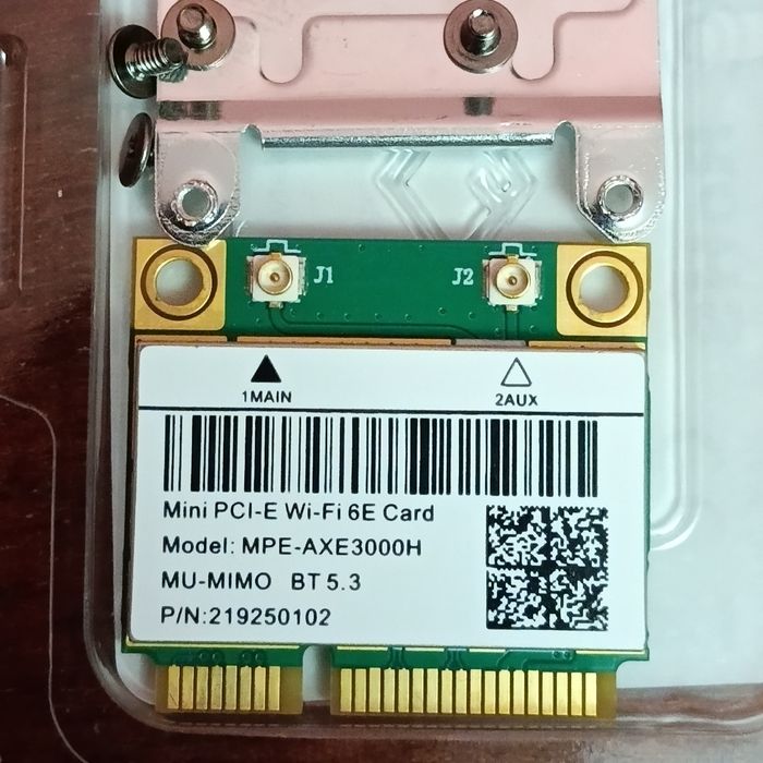 Мережева/сетевая карта/ модуль Intel ax210 mini Pcie