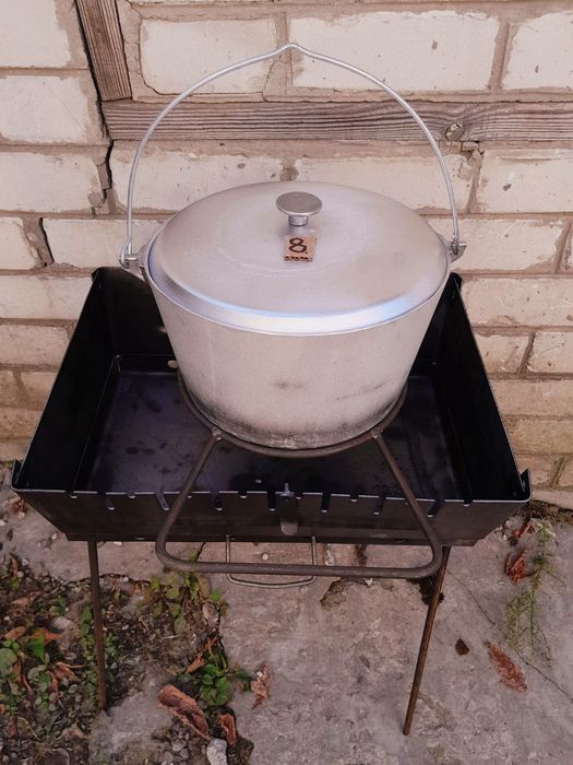 Казан алюминиевый 6л,8л,10л,12л