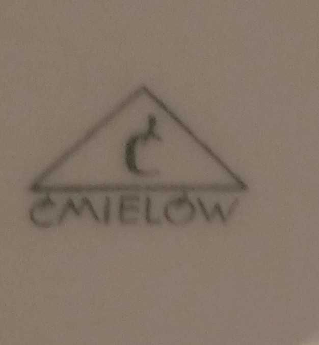 Talerz salaterka Ćmielów  stara porcelana