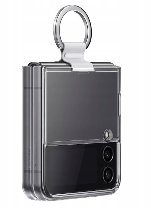 Etui Samsung Clear Cover  with Ring  case do Galaxy Z Flip4