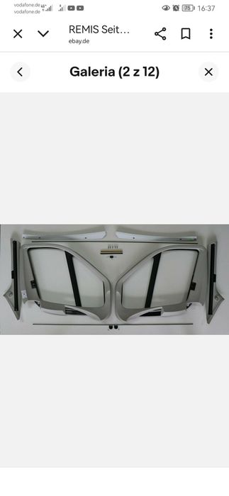 Zasłona przód Remis Ducato/Jumper/Boxer/Movano