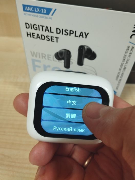 Bluetooth TWS навушники ANC LX-10 | Шумозаглушення, ENC, 7 годин робот